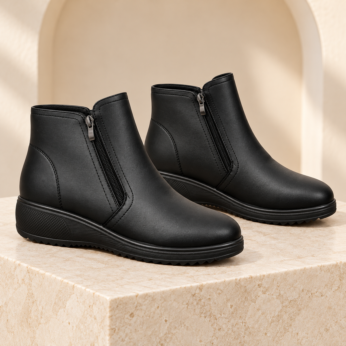 Botki Damskie (36-42) 12Par D26304-21 Black