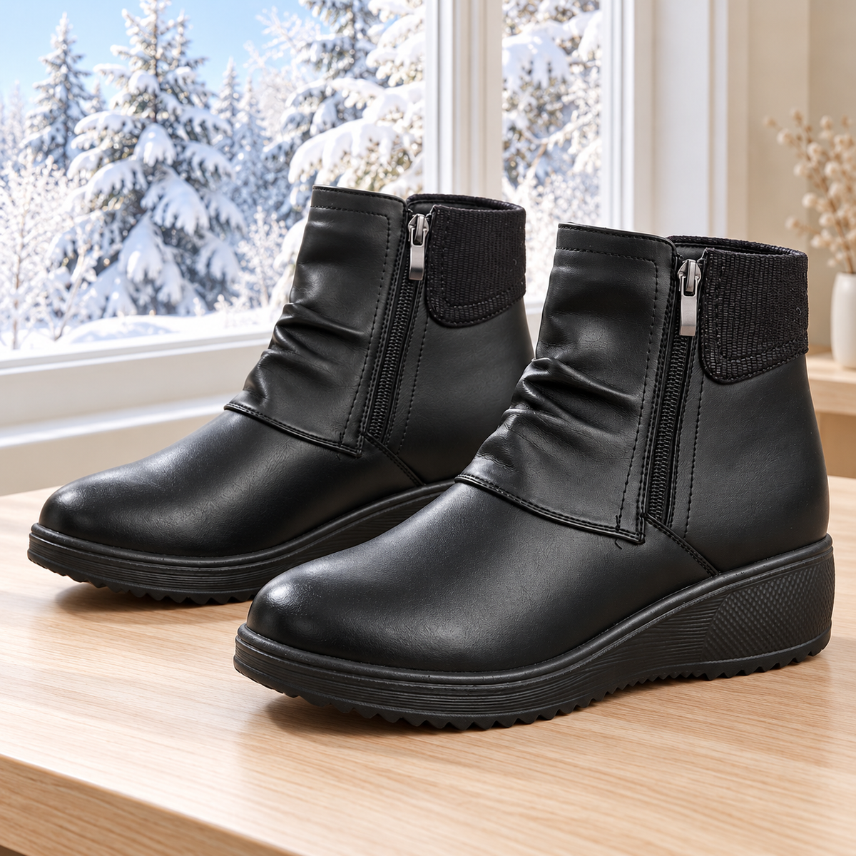 Botki Damskie (36-42) 12Par D26315-21 Black
