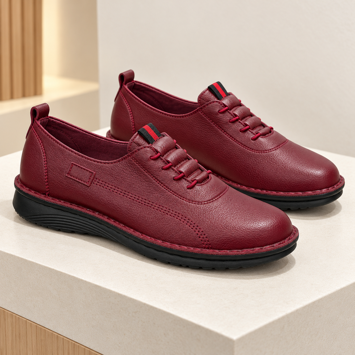 Półbuty Damskie D50-3 (36-42,12Par) Red