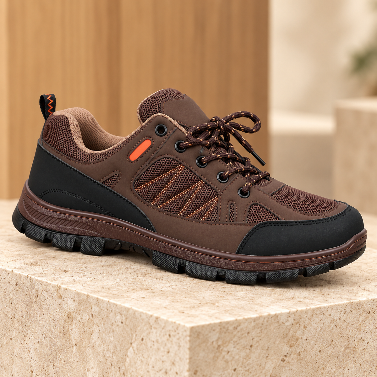 Buty Sportowe Męskie U4001-2 Brown  (40-46,12par)