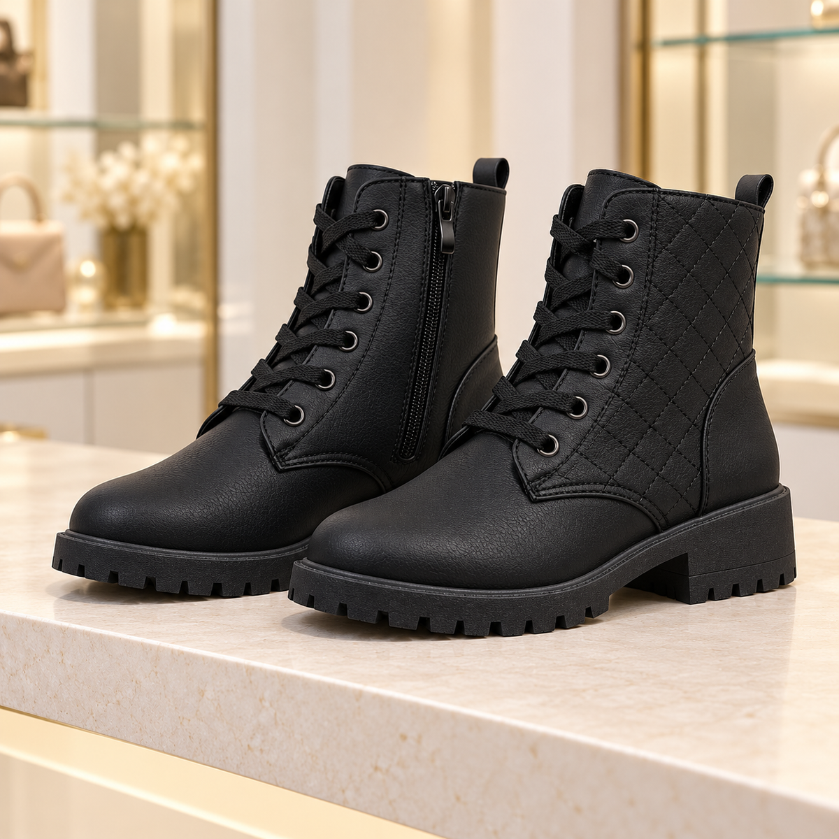 Eleganckie Buty Damskie D3715-1 (36-41,12par) BLACK