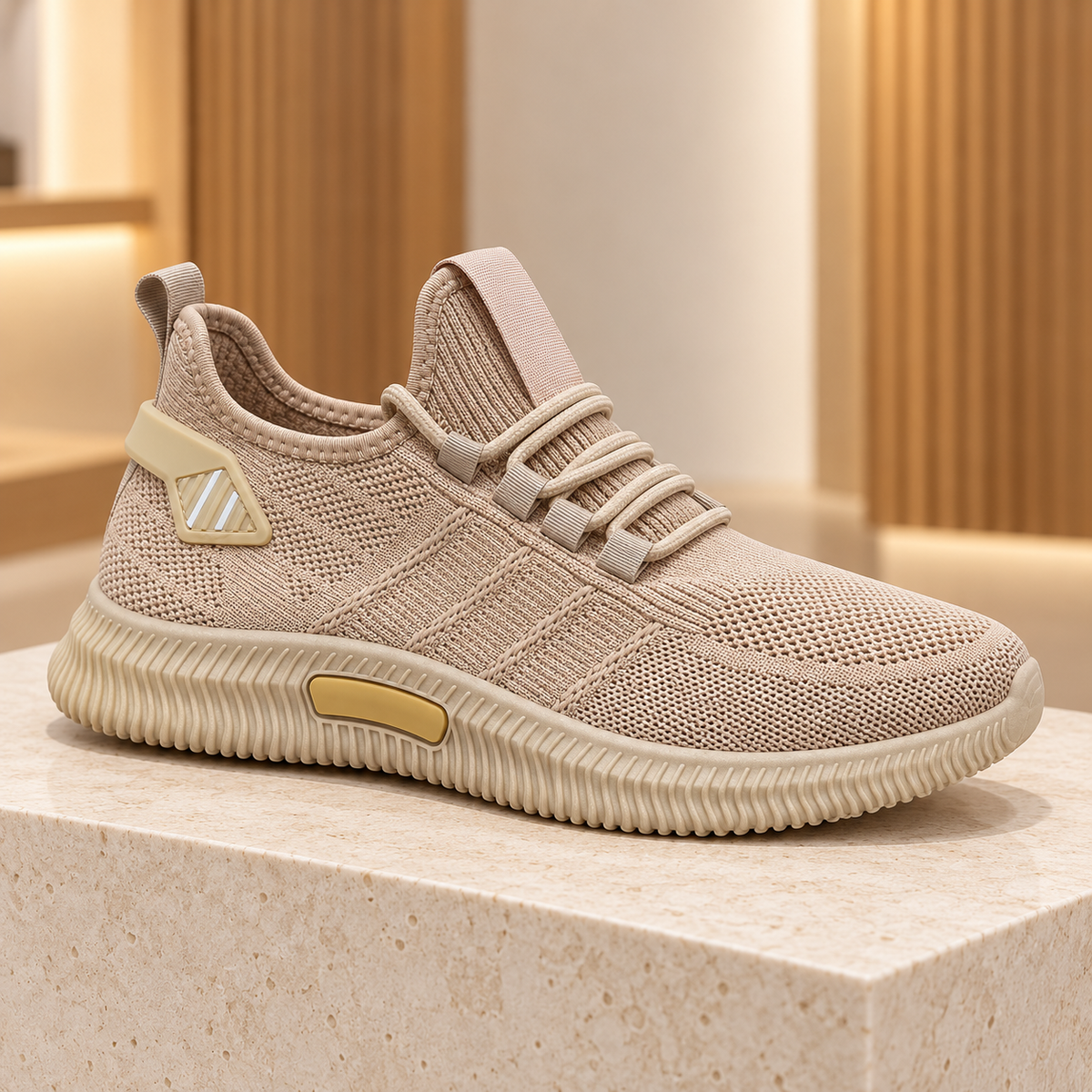 Buty Sportowe Męskie W24001 Beige  (41-46,12par)