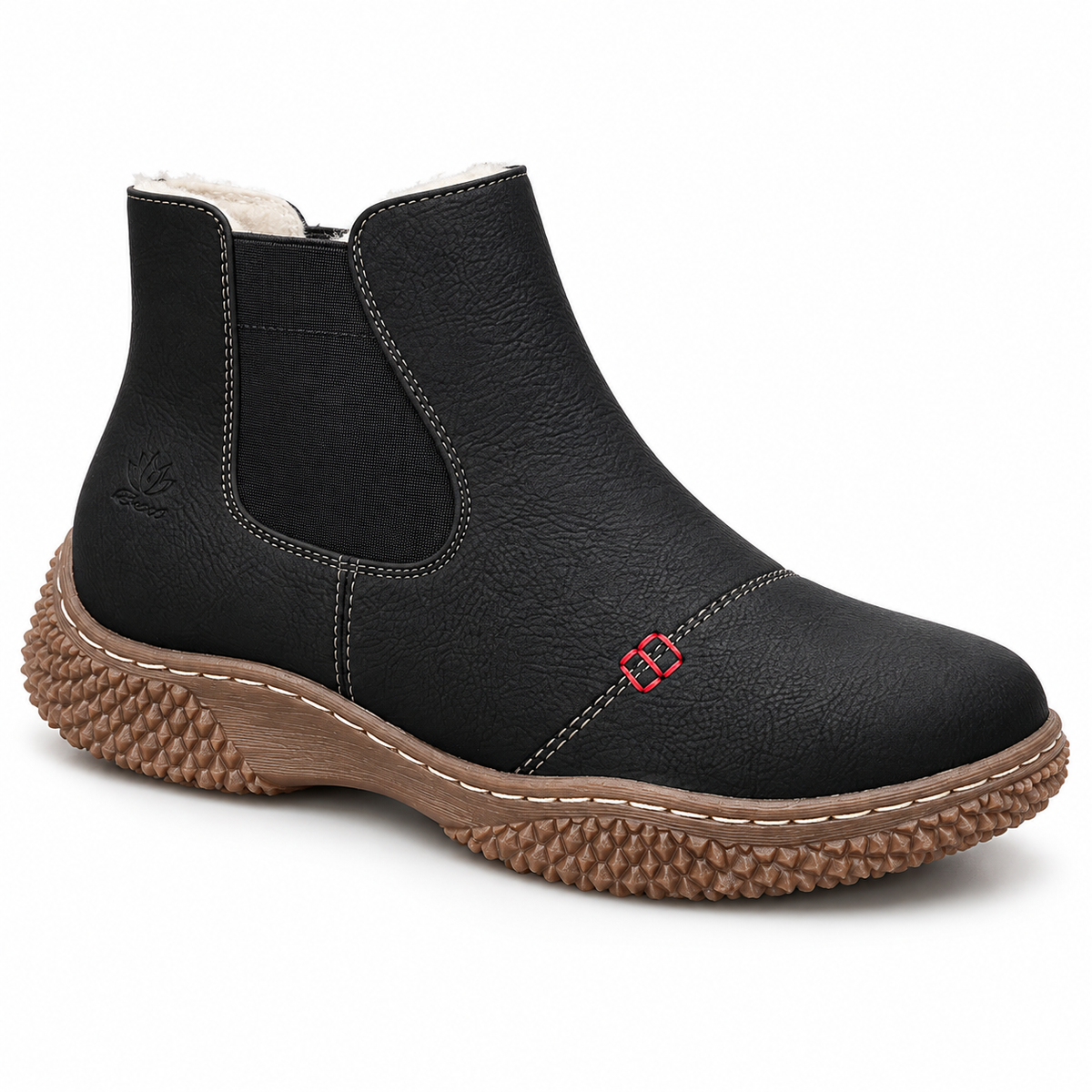 Botki Damskie (36-41) 12Par 9899-1 BLACK