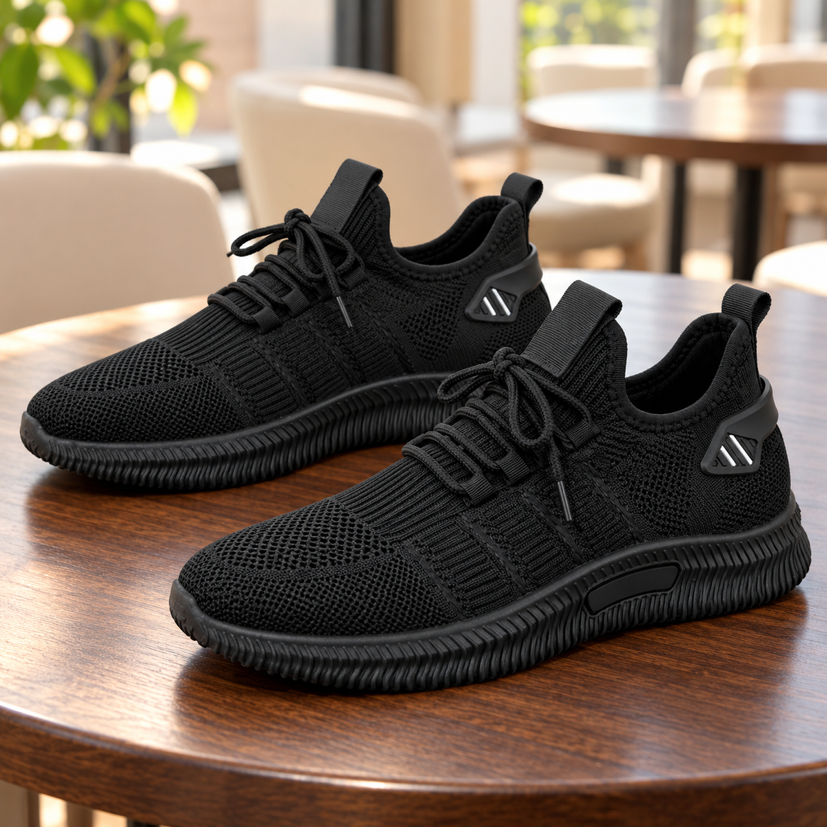 Buty Sportowe Męskie W24001 Black  (41-46,12par)
