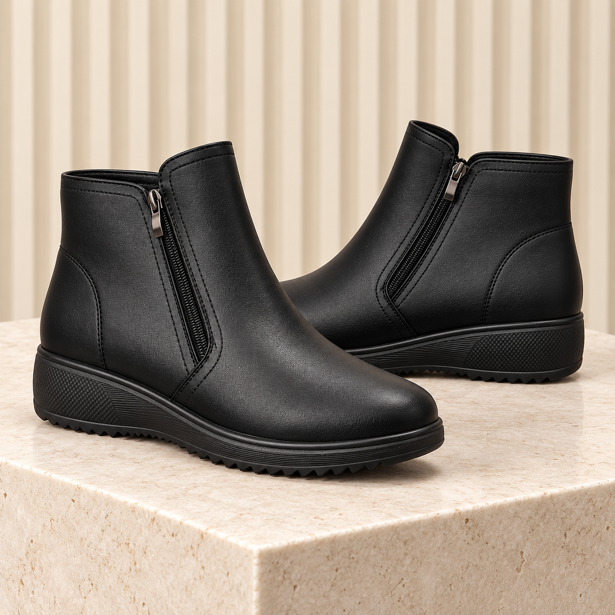 Botki Damskie (36-42) 12Par D26304-21 Black