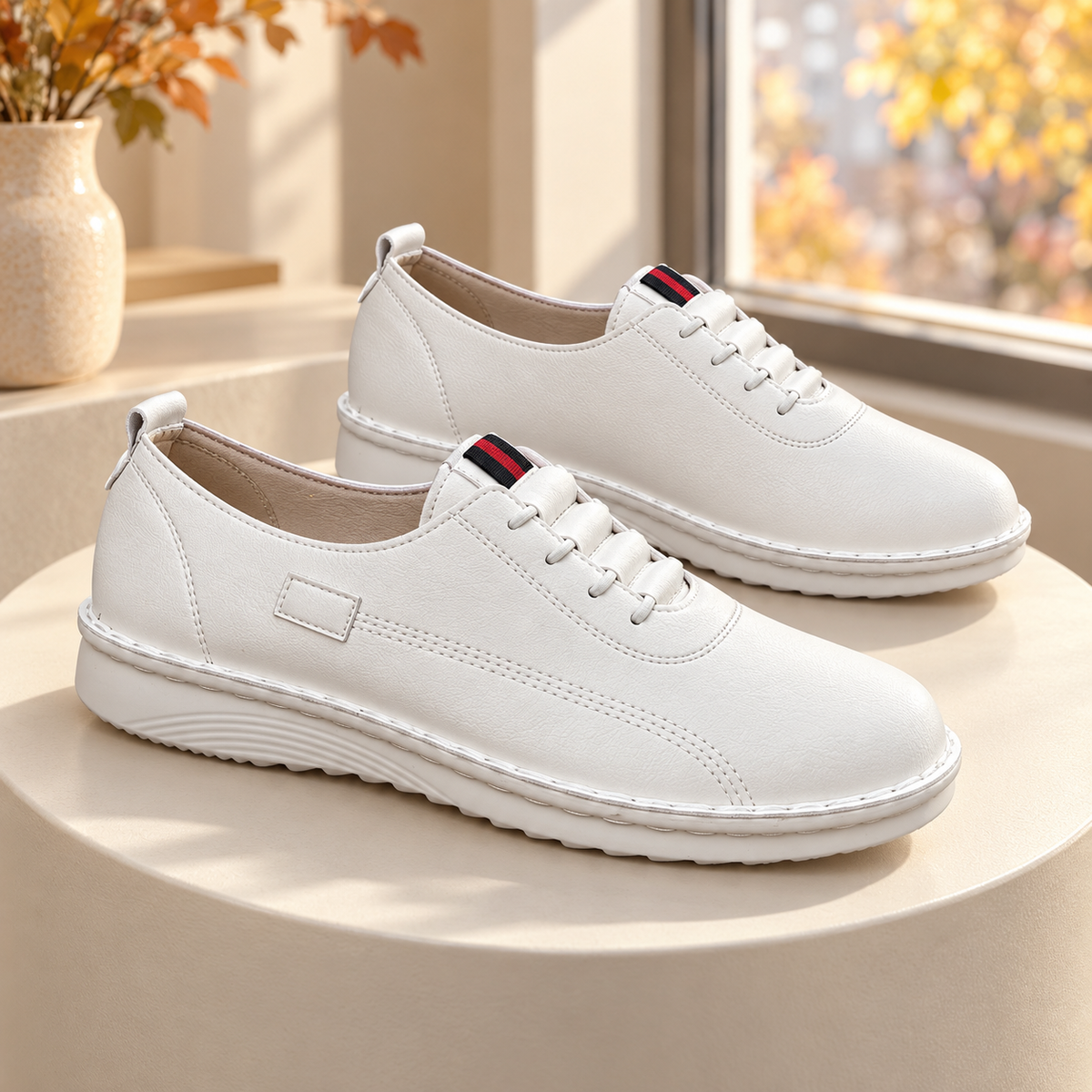 Półbuty Damskie D50-8 (36-42,12Par)  White