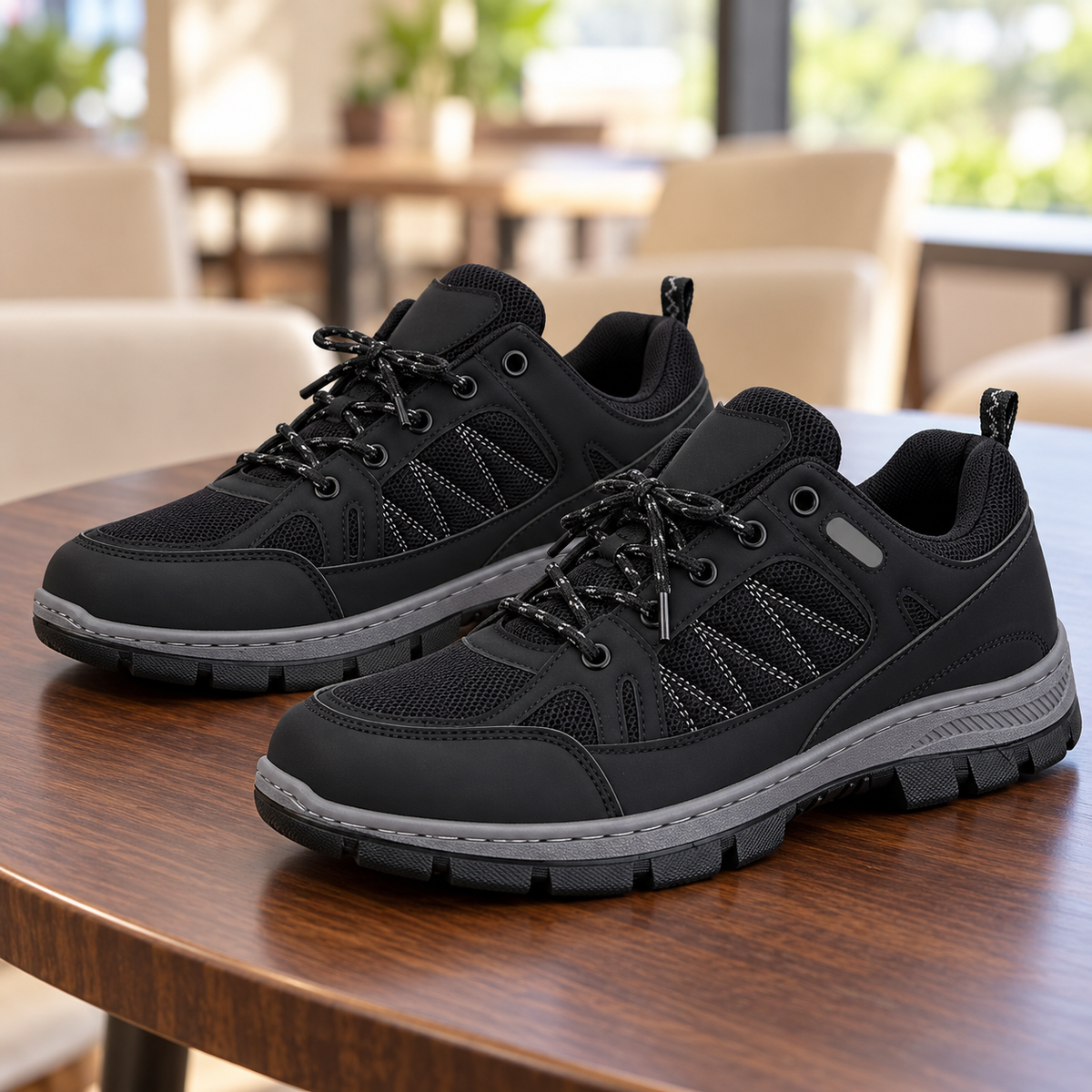 Buty Sportowe Męskie U4001-1 Black  (40-46,12par)