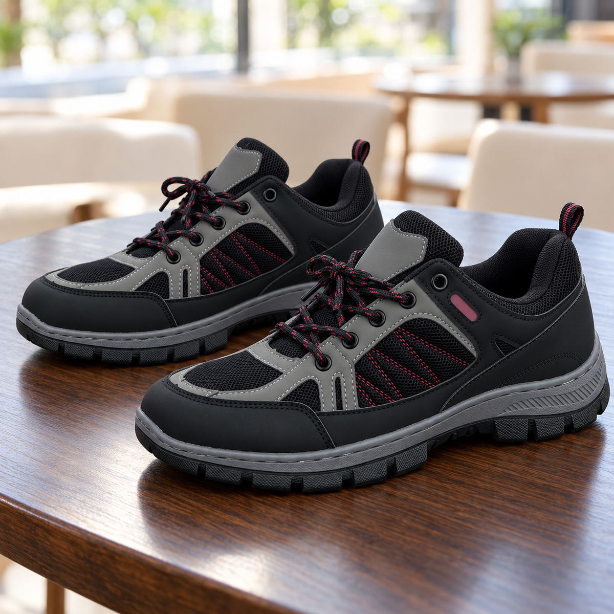 Buty Sportowe Męskie U4001-3 Black  (40-46,12par)