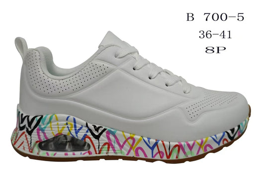 Buty Sportowe Damskie B700-5 (36-41,8par)