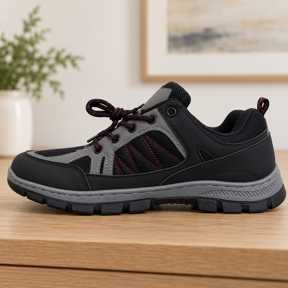 Buty Sportowe Męskie U4001-3 Black  (40-46,12par)