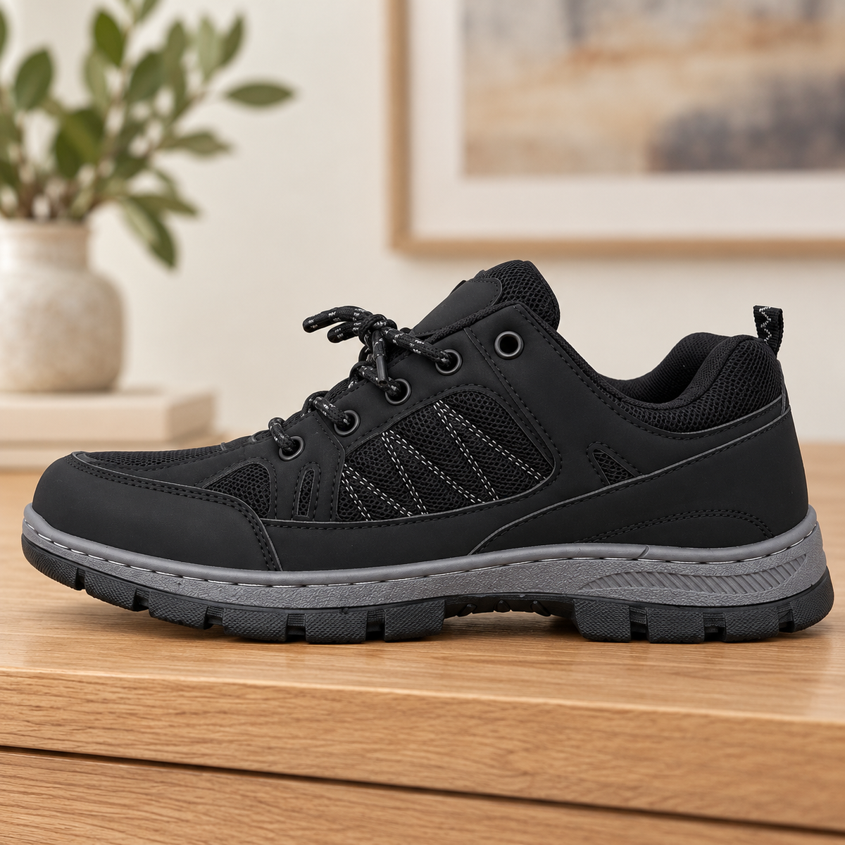 Buty Sportowe Męskie U4001-1 Black  (40-46,12par)
