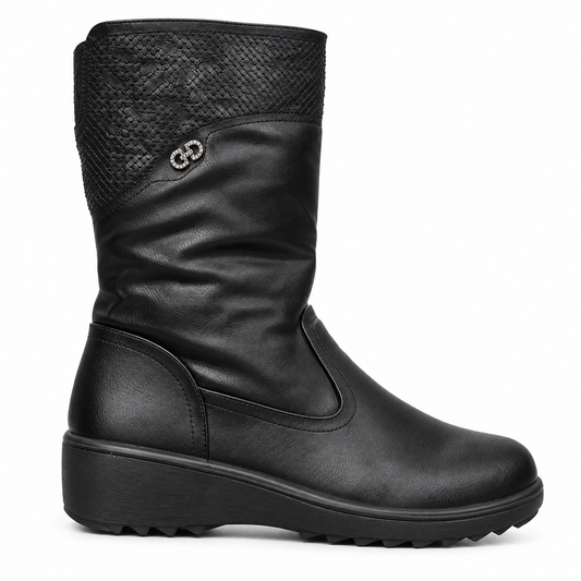 Botki Damskie (37-42) 12Par D051 Black