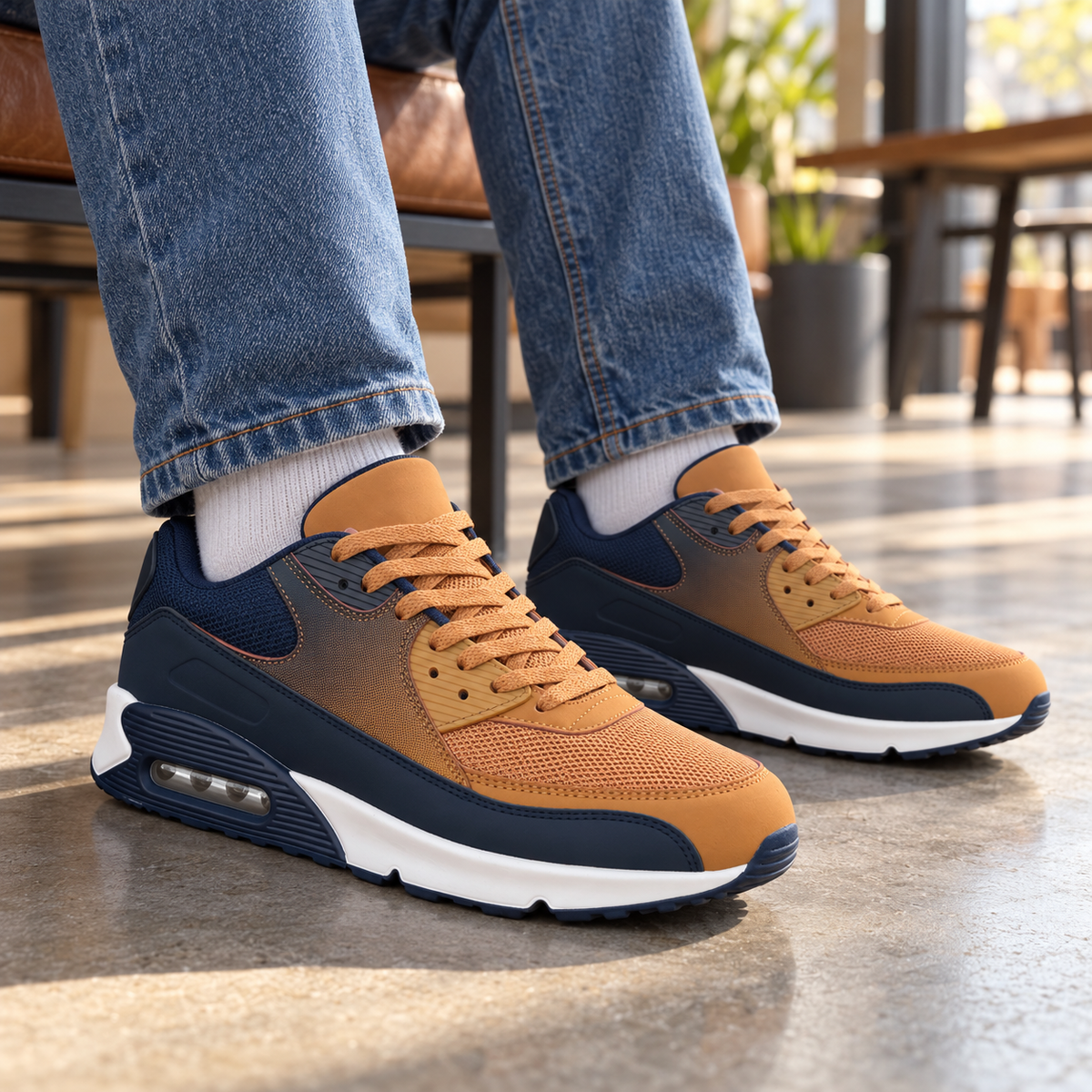 Buty Sportowe Męskie U8104-10  (41-46,12par)