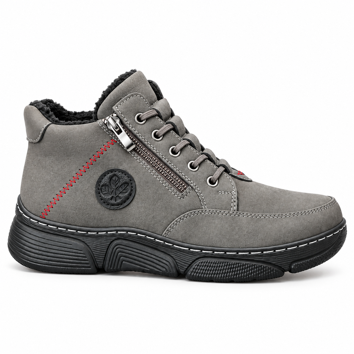 Botki Damskie (36-42) 12Par D1503-10 GREY