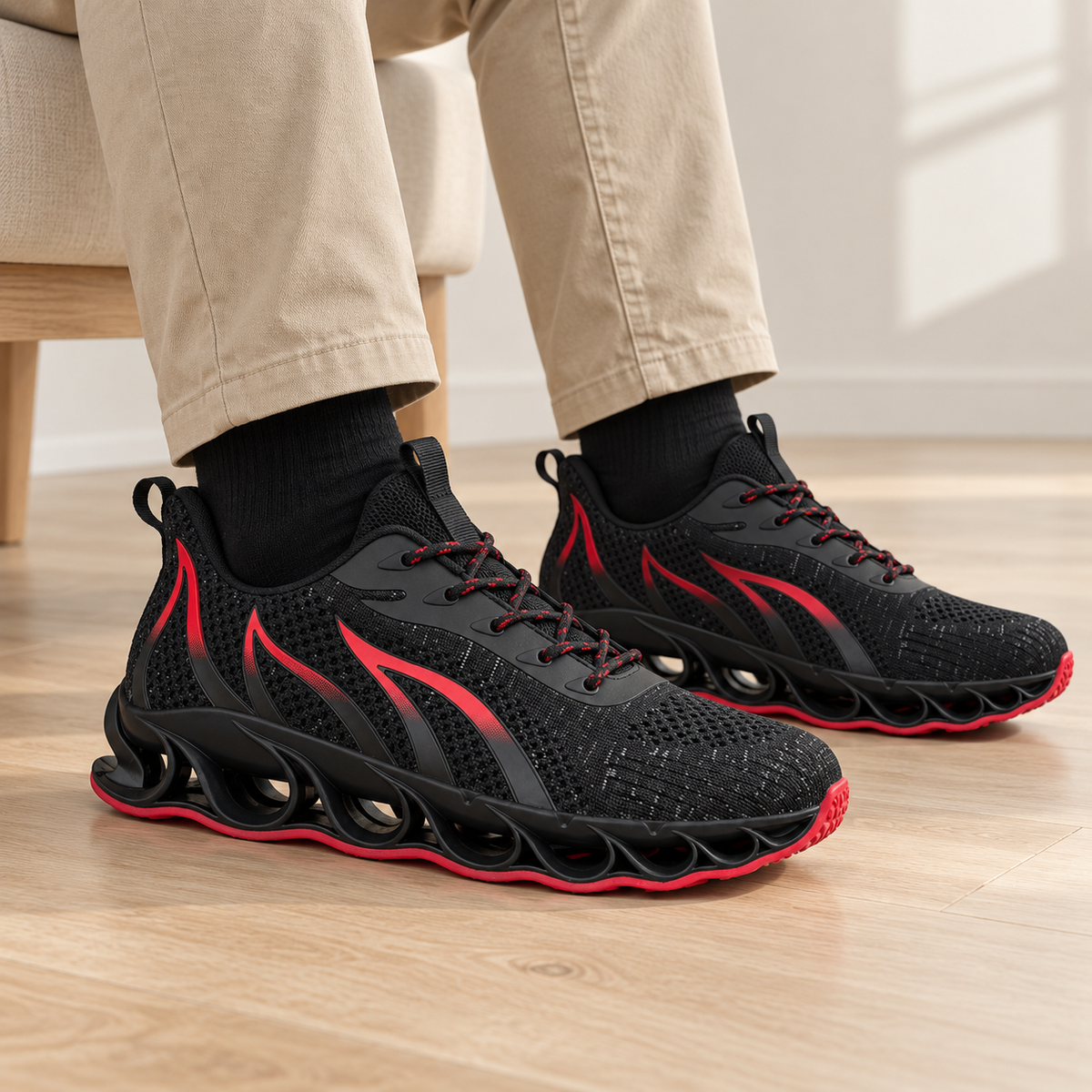 Buty Sportowe Męskie U1203-1 (41-46,12par)
