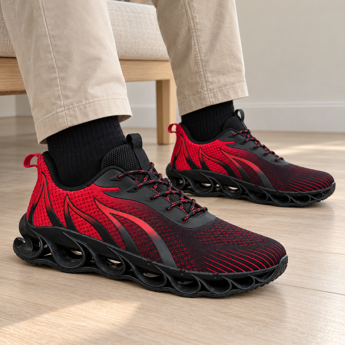 Buty Sportowe Męskie U1203-4 (41-46,12par)