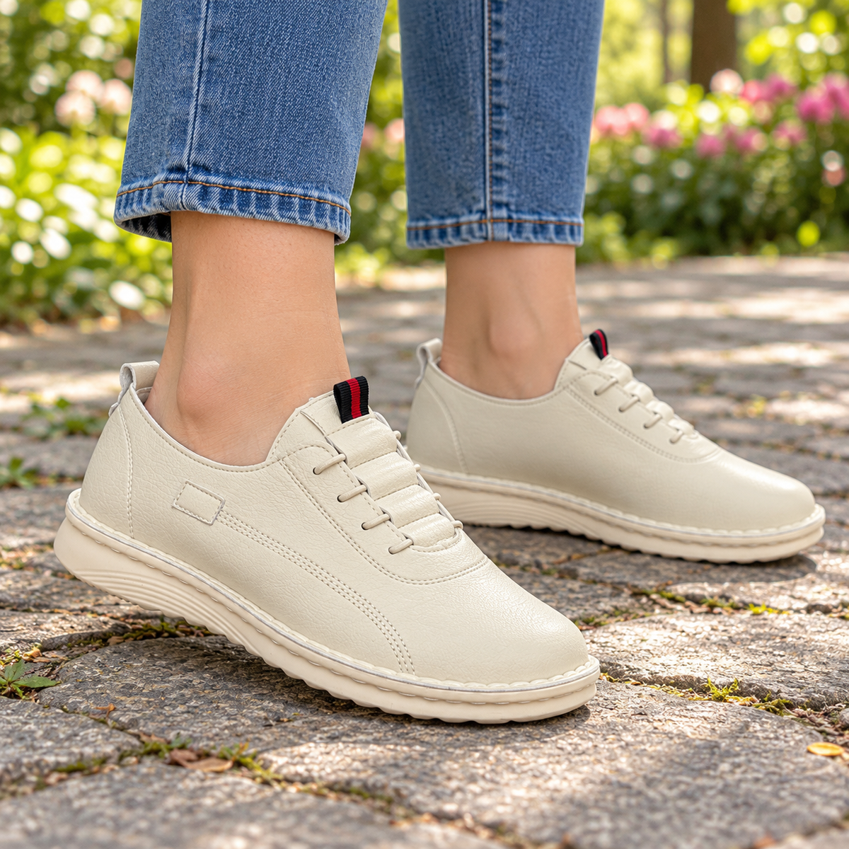 Półbuty Damskie D50-3 (36-42,12Par) Beige
