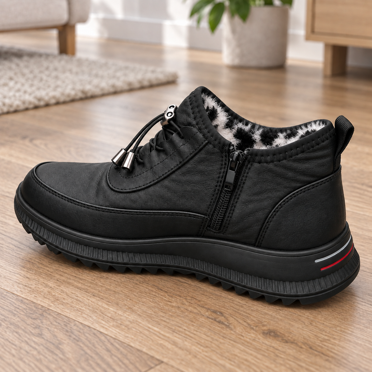 Botki Damskie (36-42) 12Par D2753-21 BLACK