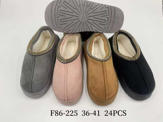 Kapcie Damskie F86-225 (36-41,24p) Mix kolorów