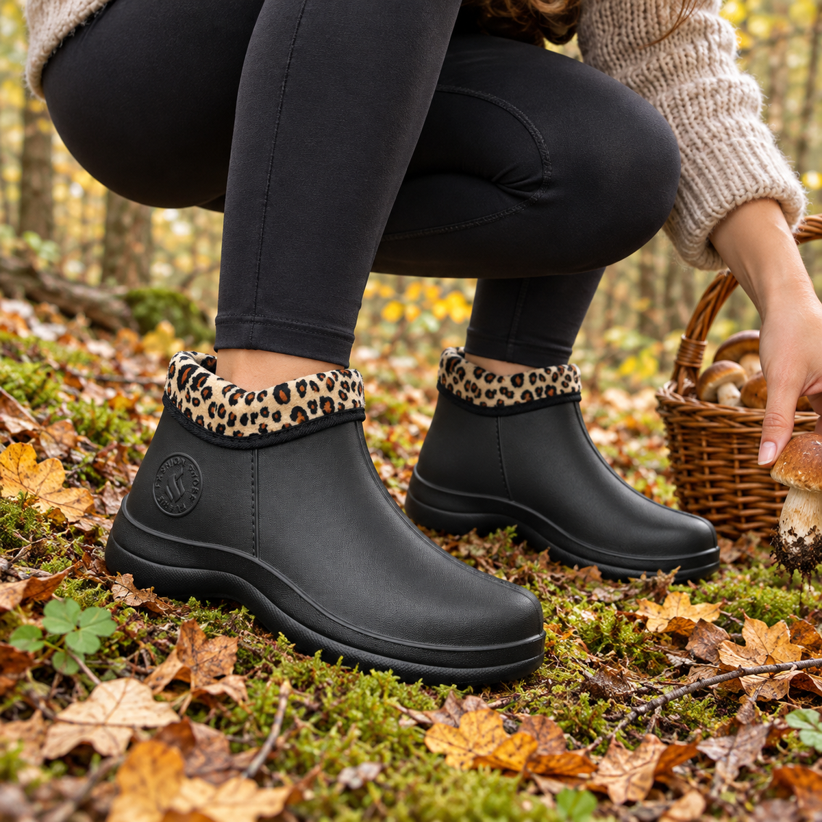 Kalosze Damskie B2016-1 (36-41) Black