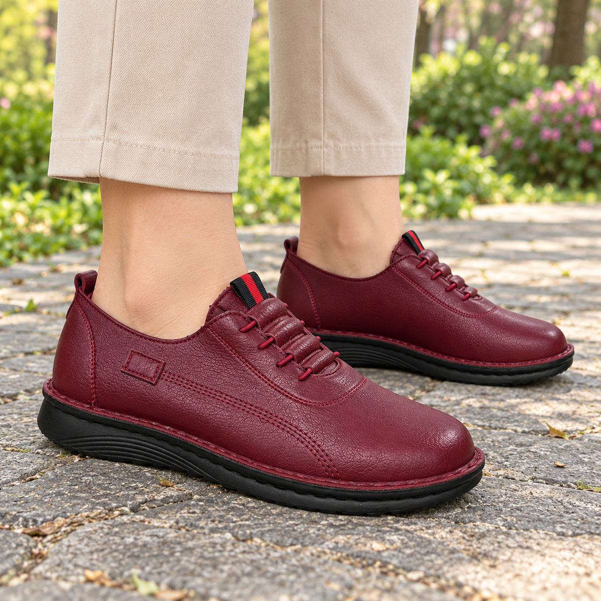 Półbuty Damskie D50-3 (36-42,12Par) Red