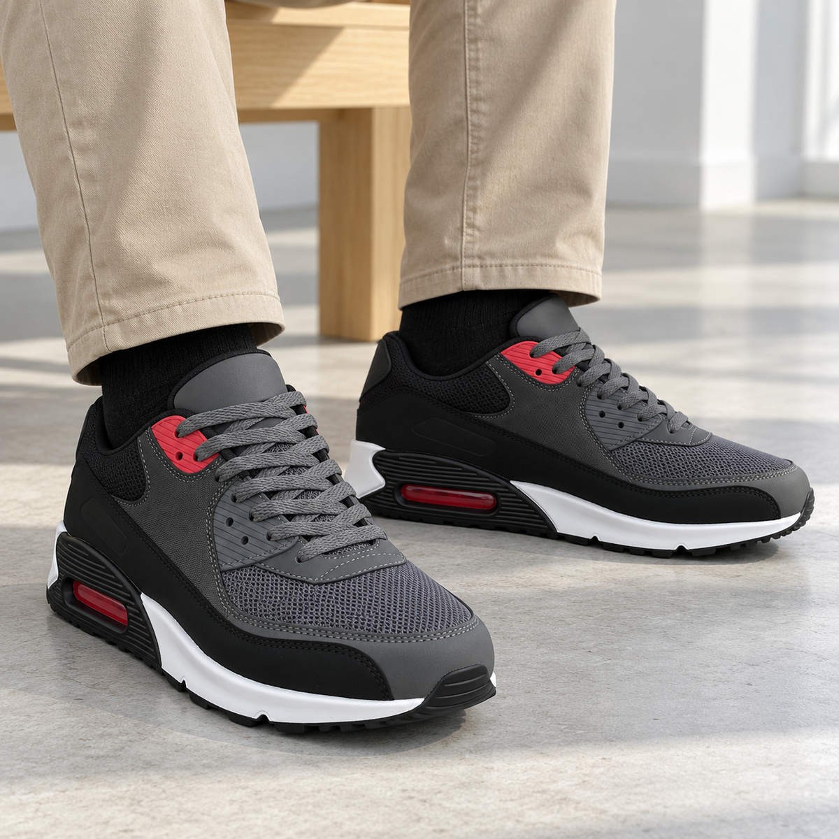 Buty Sportowe Męskie U8104-8 U718-16A (41-46,12par)