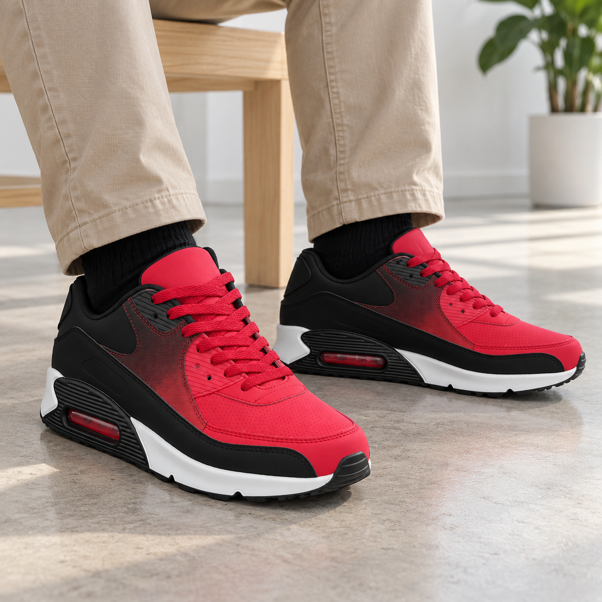 Buty Sportowe Męskie U8105-7  (41-46,12par)