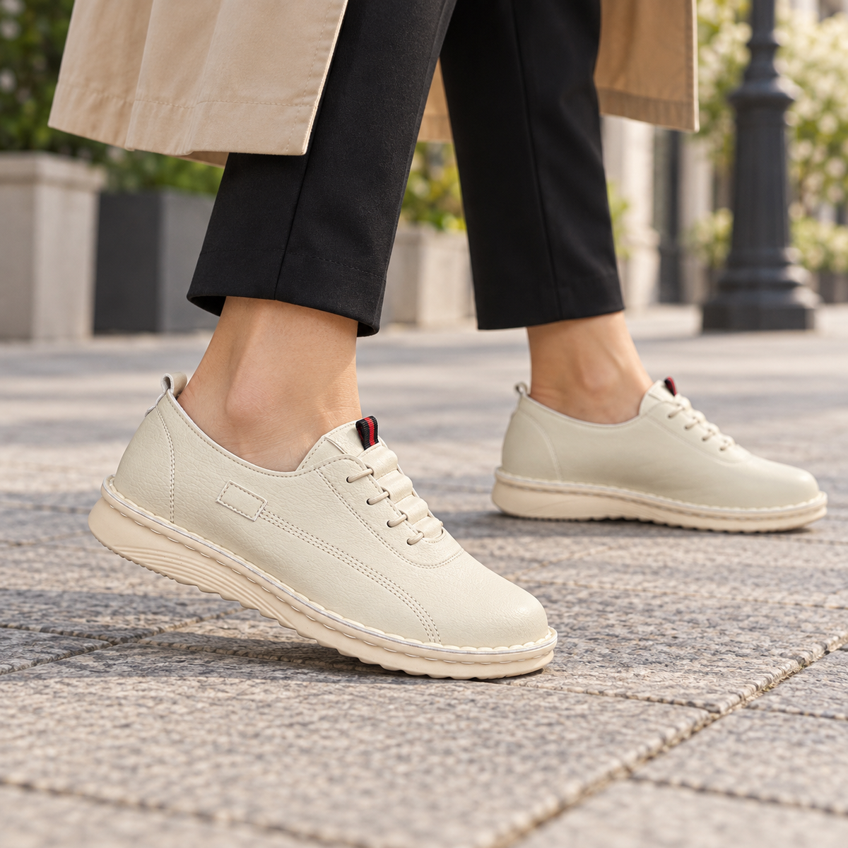 Półbuty Damskie D50-3 (36-42,12Par) Beige