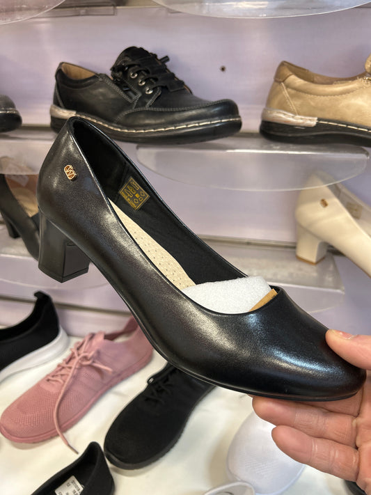 Półbuty damskie (36-41) 12P 5629-1 black