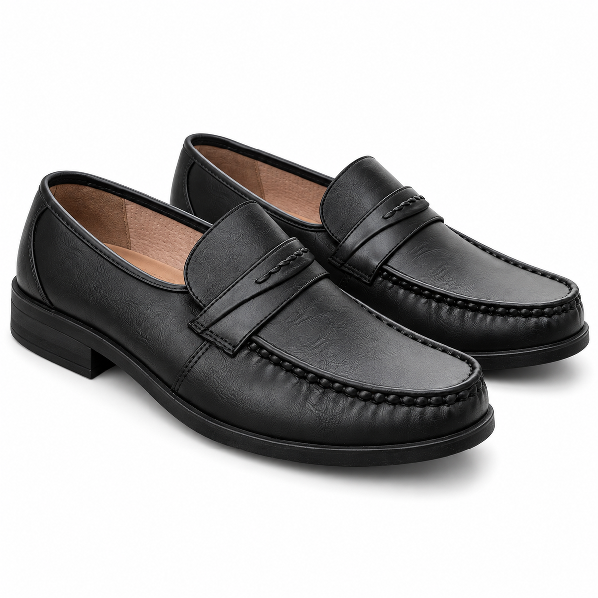 Półbuty męskie 5996-1 (40-46) 12par BLACK