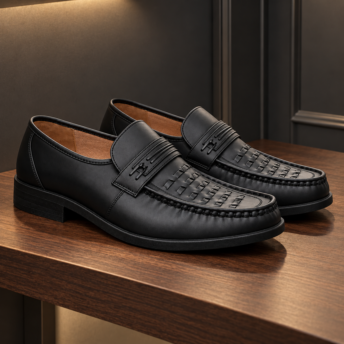 Półbuty męskie 5997T-1 (39-43) 8Par BLACK