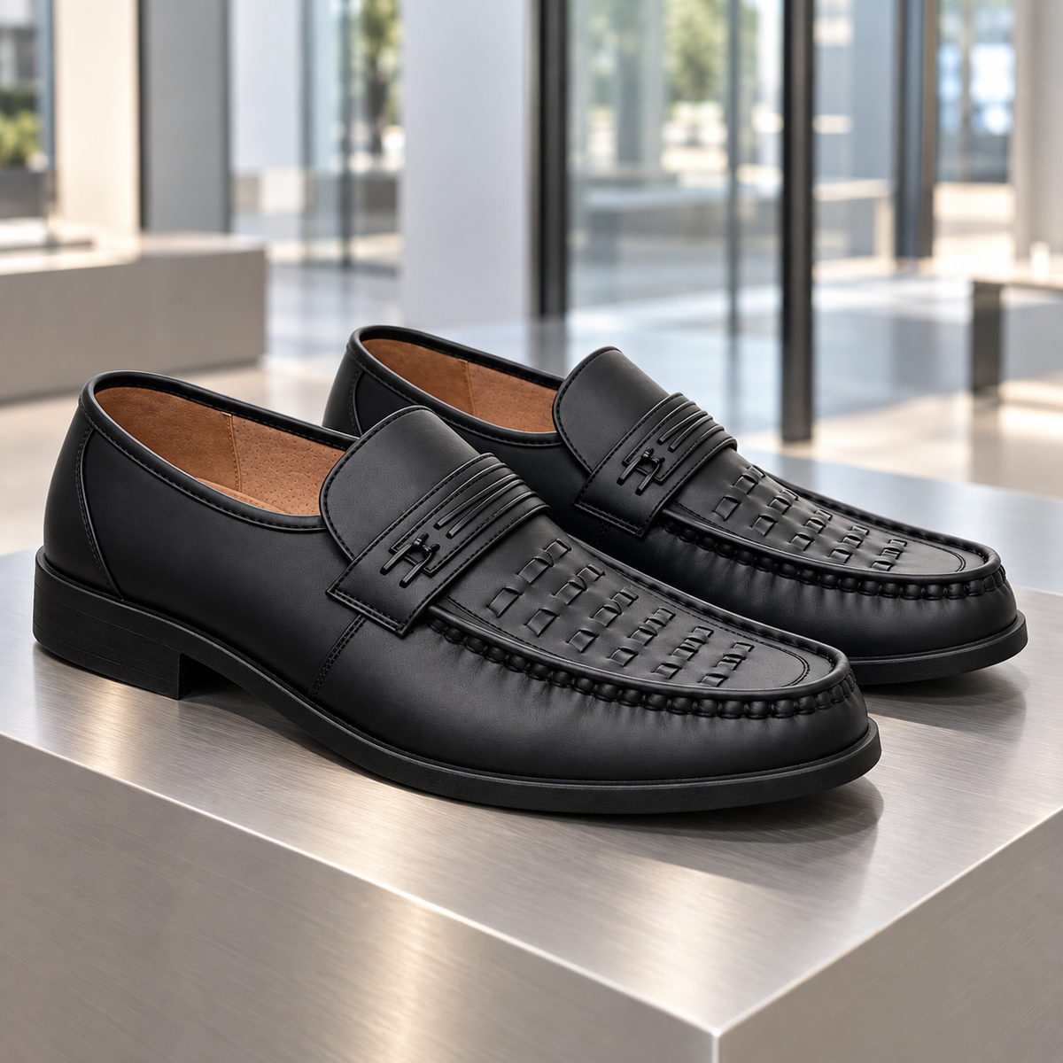 Półbuty męskie 5997T-1 (39-43) 8Par BLACK