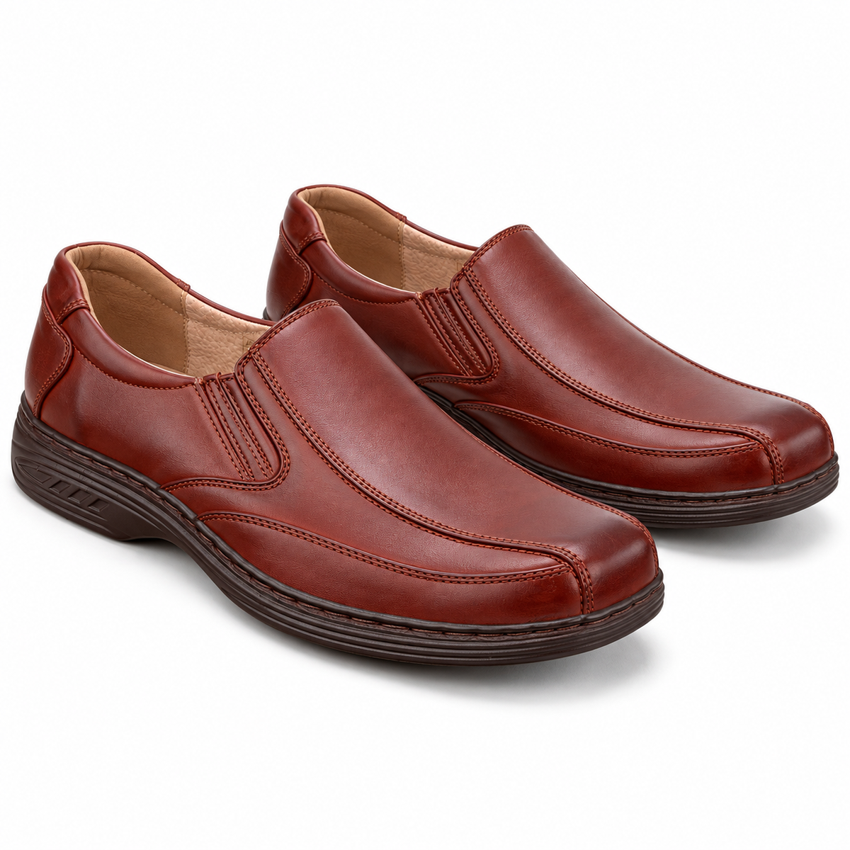Półbuty męskie 3856-2 (40-46) 12par BLACK