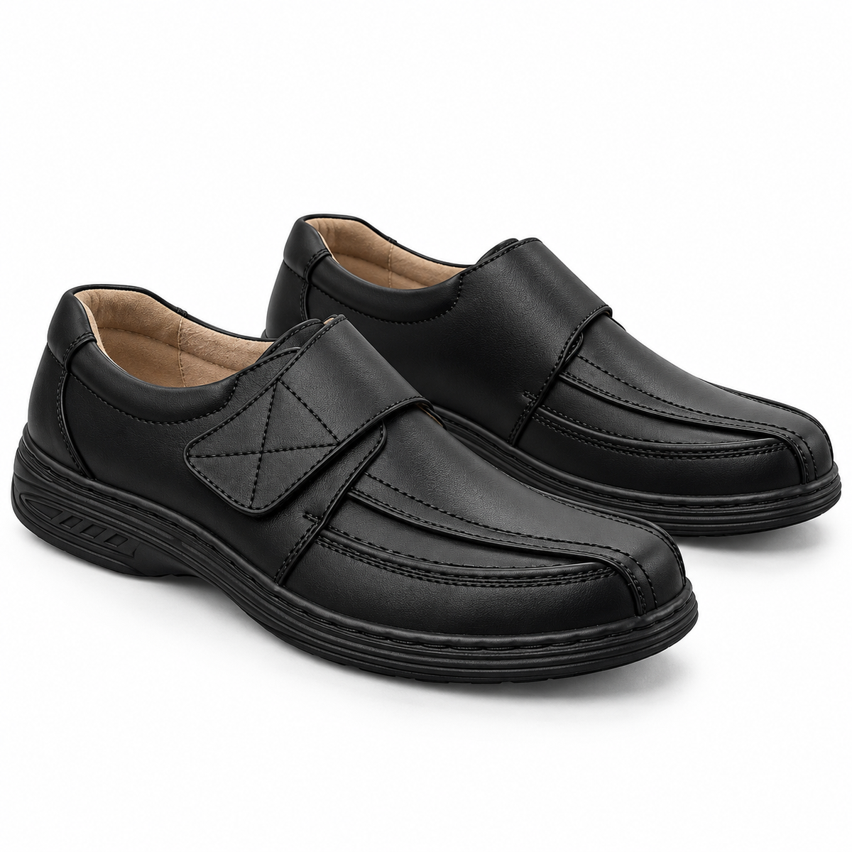 Półbuty męskie 3850T-1 (39-43) 8Par BLACK