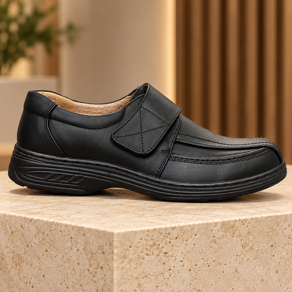 Półbuty męskie 3850T-1 (39-43) 8Par BLACK