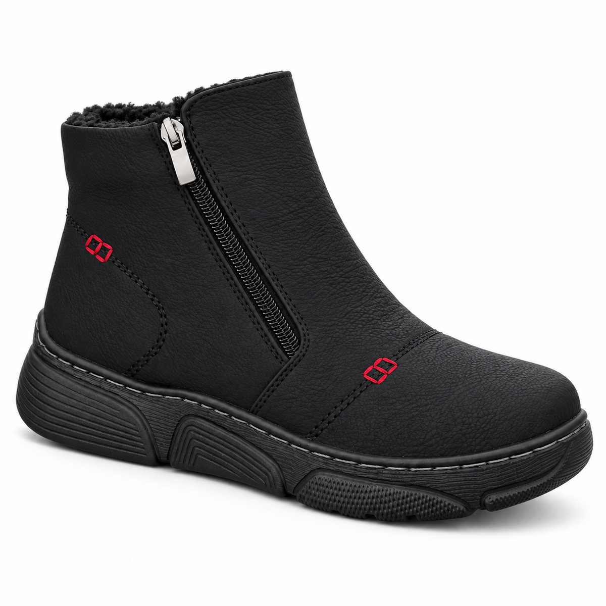 Botki Damskie (36-42) 12Par D26331-21 BLACK