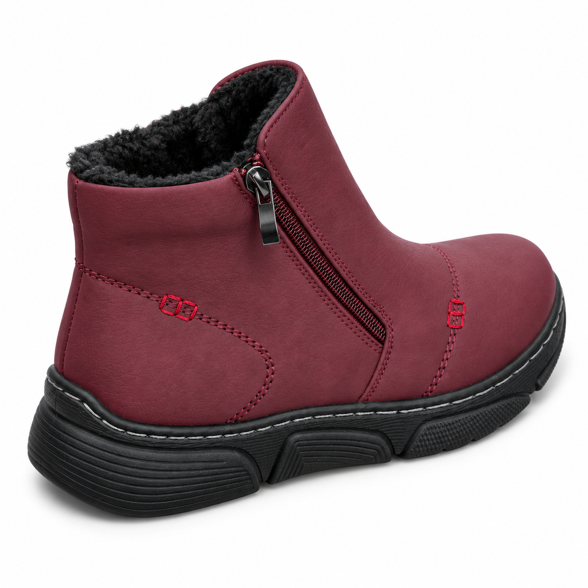 Botki Damskie (36-42) 12Par D26331-7 RED