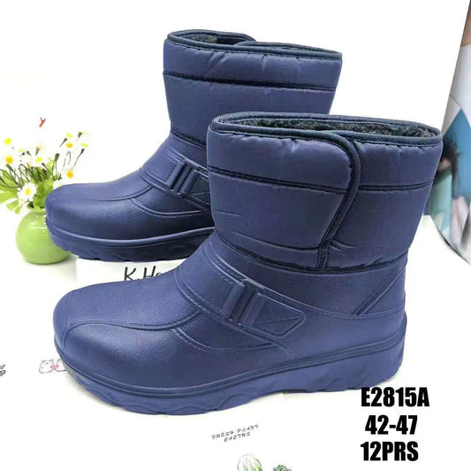 Kalosze Męskie (42-47) 12Par E2815A Blue