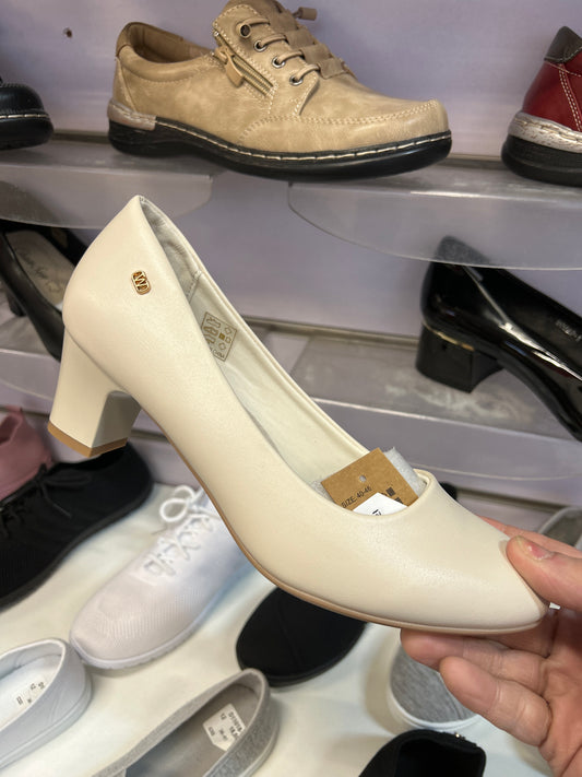 Półbuty damskie (36-41) 12P 5629-7 beige