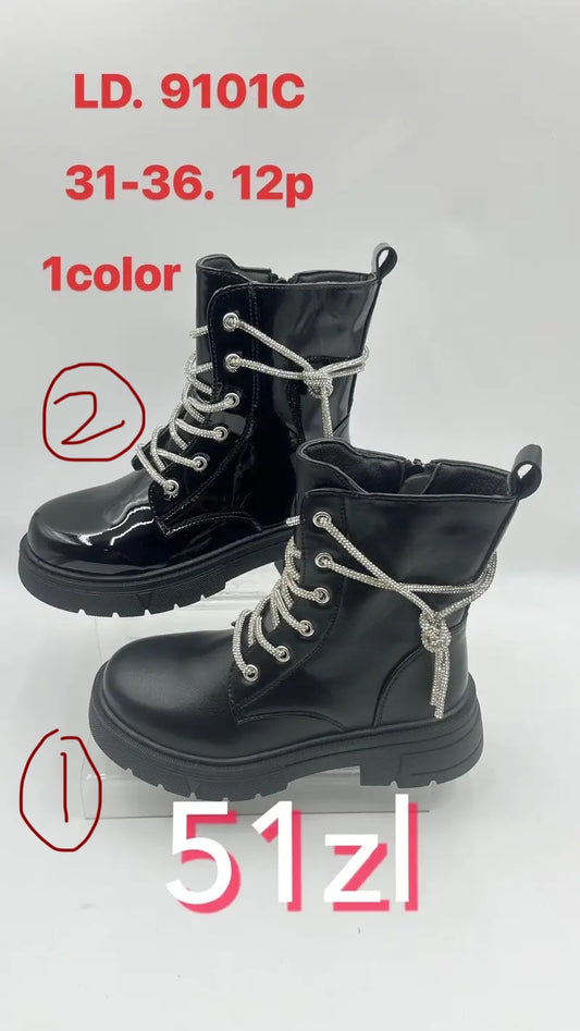 Botki dziewczynka (31-36, 12par) LD9101C