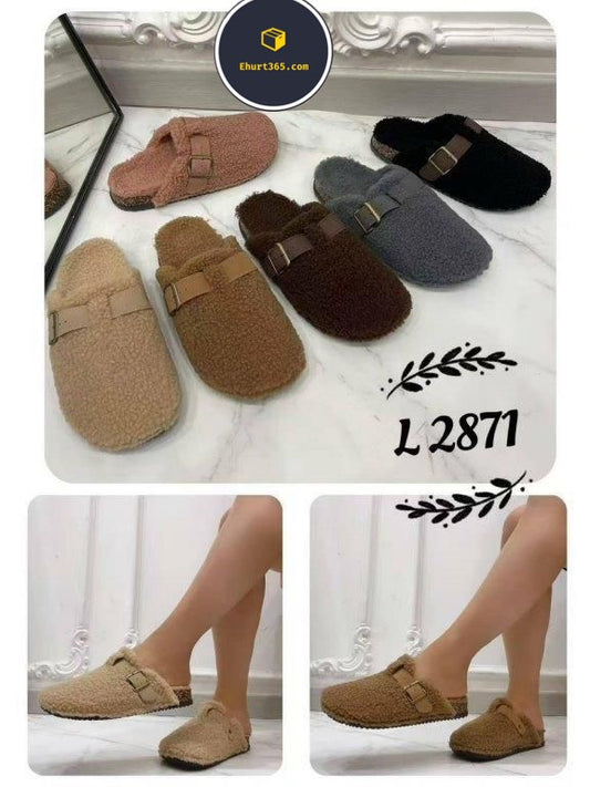 Kapcie Damskie L2871 (36-41,12p)