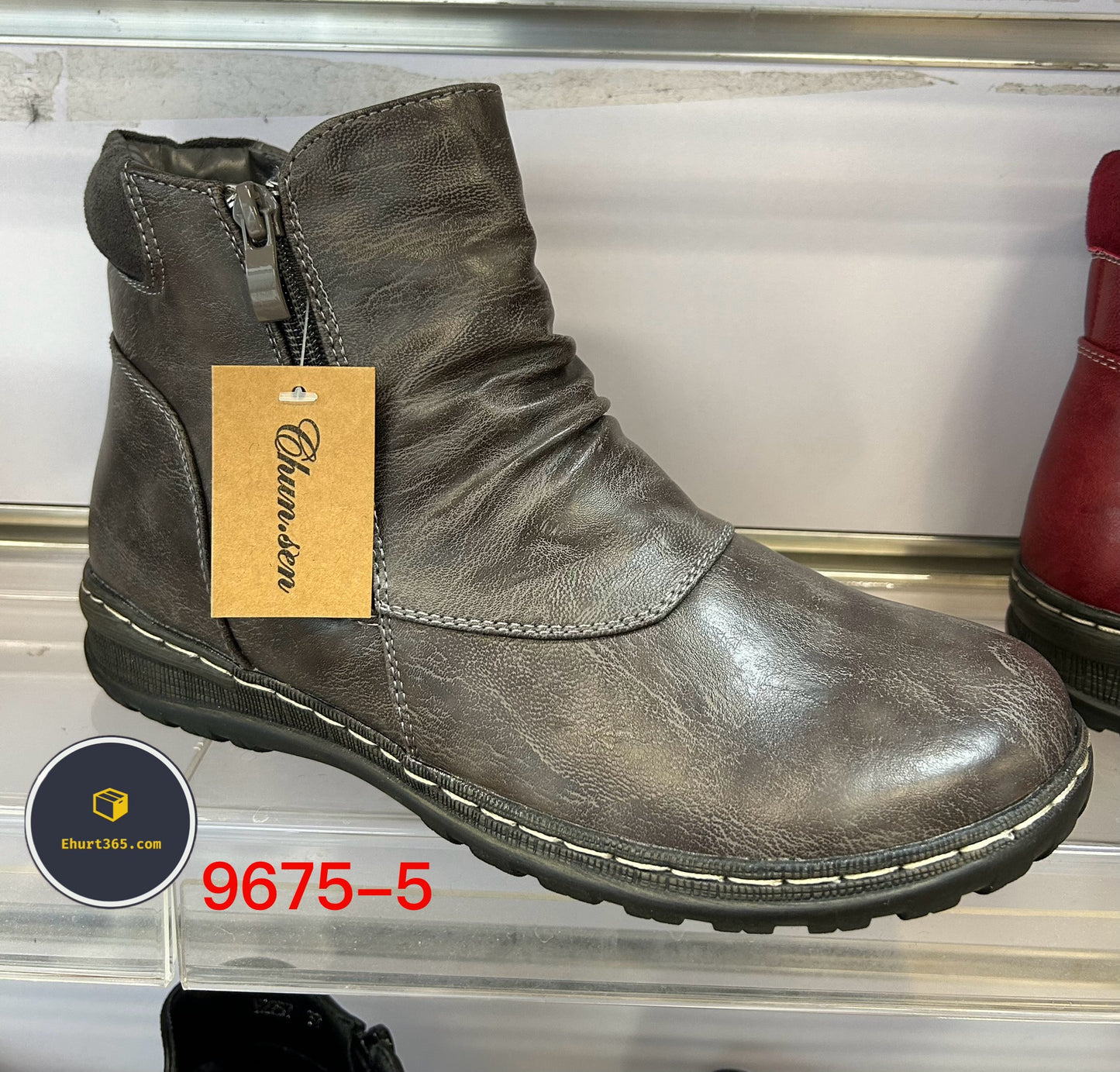 Botki damskie (36-41) 12par 9676