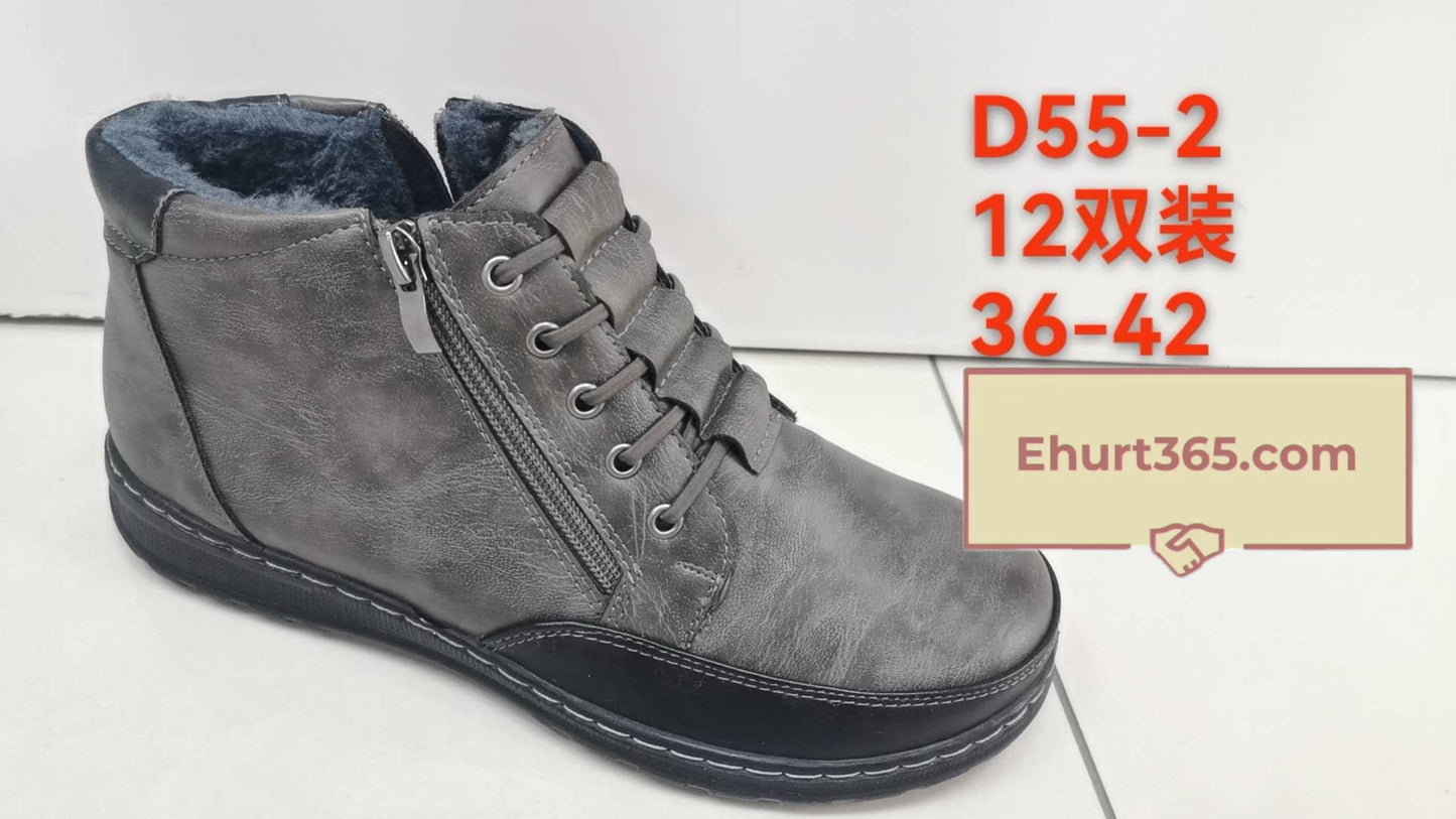 Botki damskie (37-42, 12par) D55