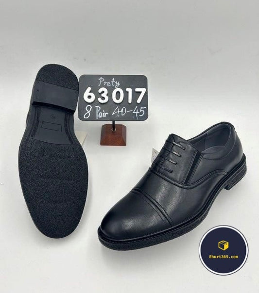 Półbuty wsuwane męskie  (40-45) 8par 63017 BLACK