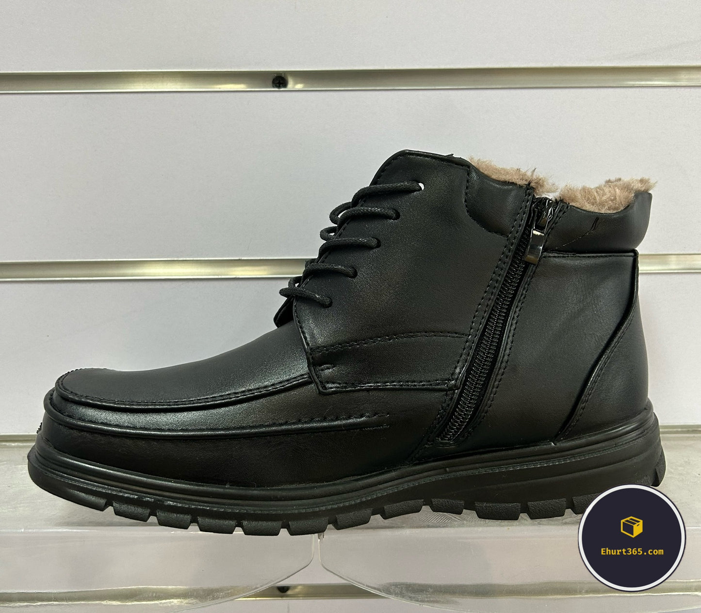 Botki Męskie (40-46) 12Par E4556A-1 BLACK