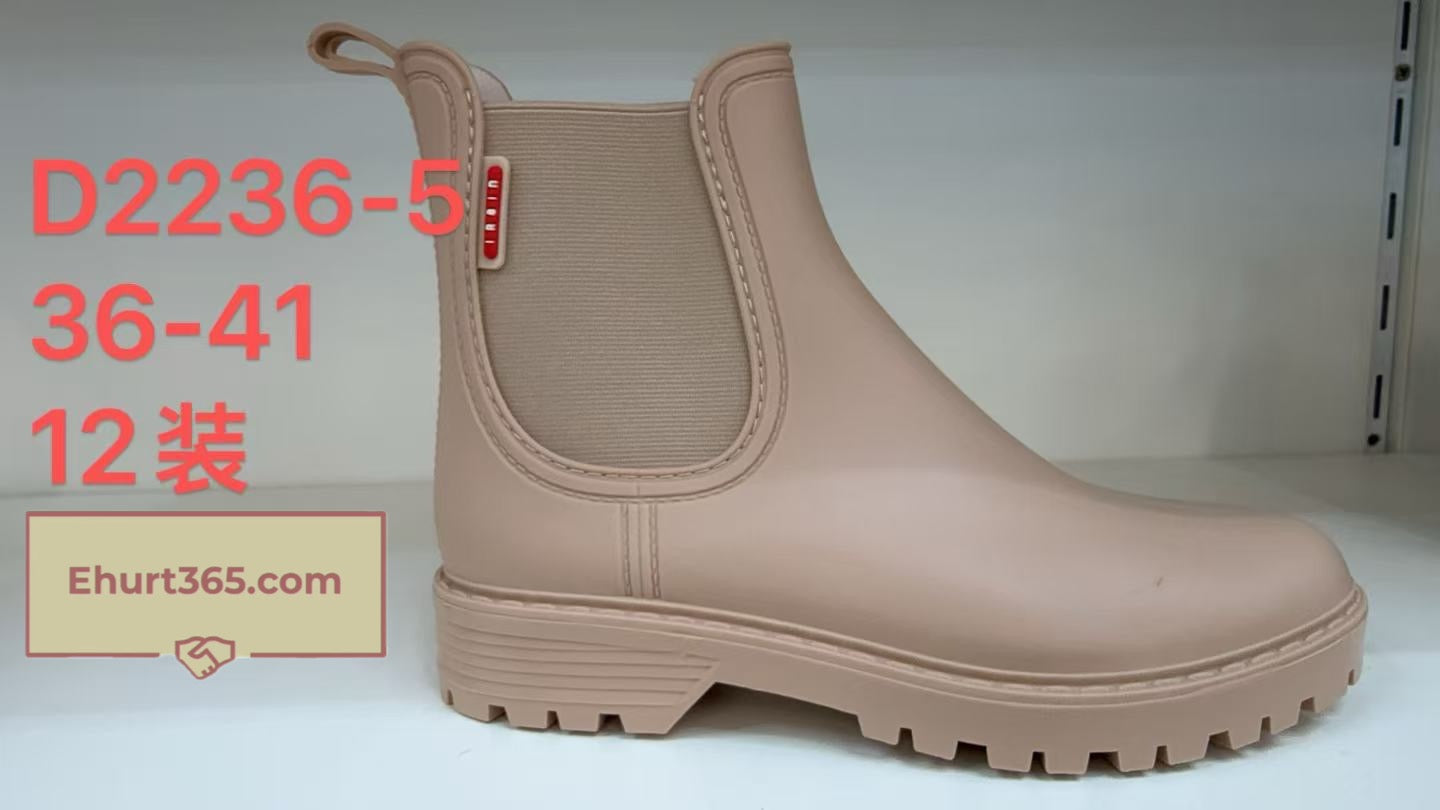 Kalosze damskie D2236-5 (36-41,12par)