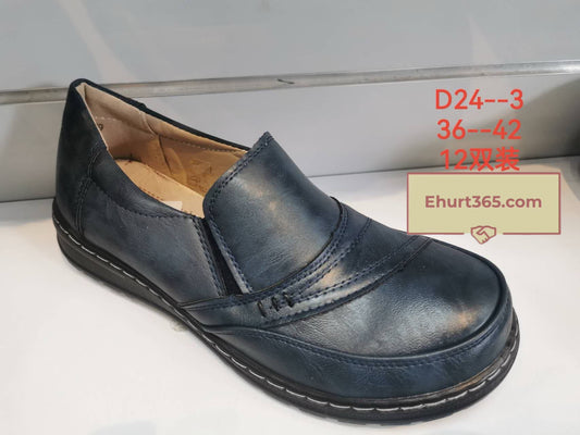 Babcine pantofle (36-42) 12P D24-3 Navy