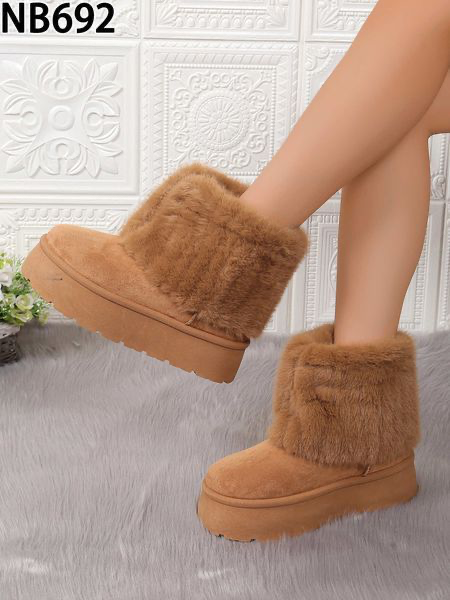Botki damskie NB692 CAMEL