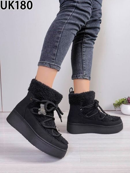 Botki damskie UK180 BLACK