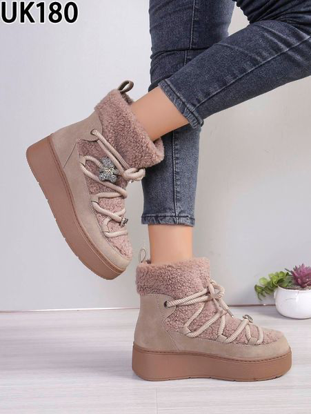 Botki damskie UK180 KHAKI